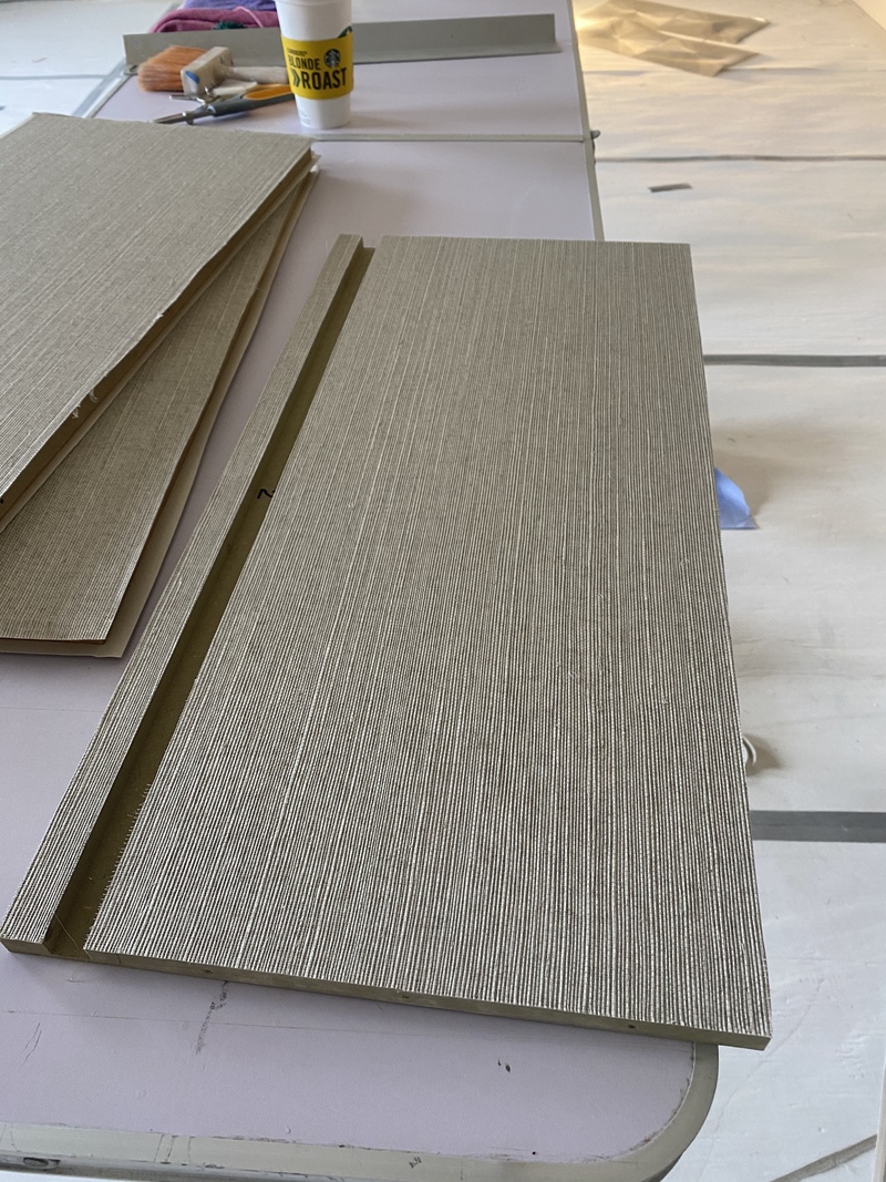 Expert luxury wallpaper hanging and professional lining paper application in NW London