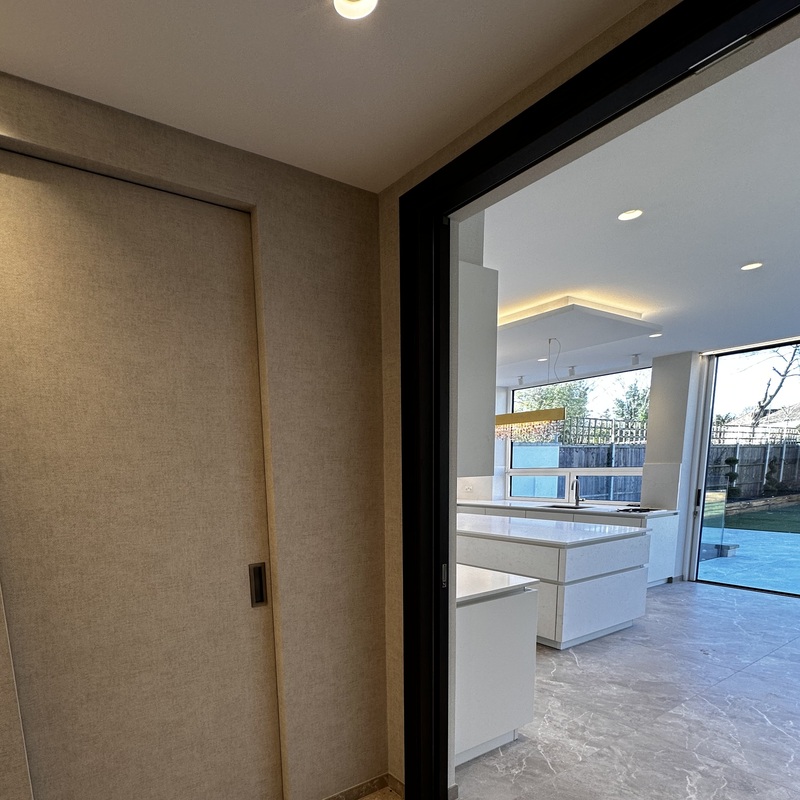 Expert luxury wallpaper hanging and professional lining paper application in NW London